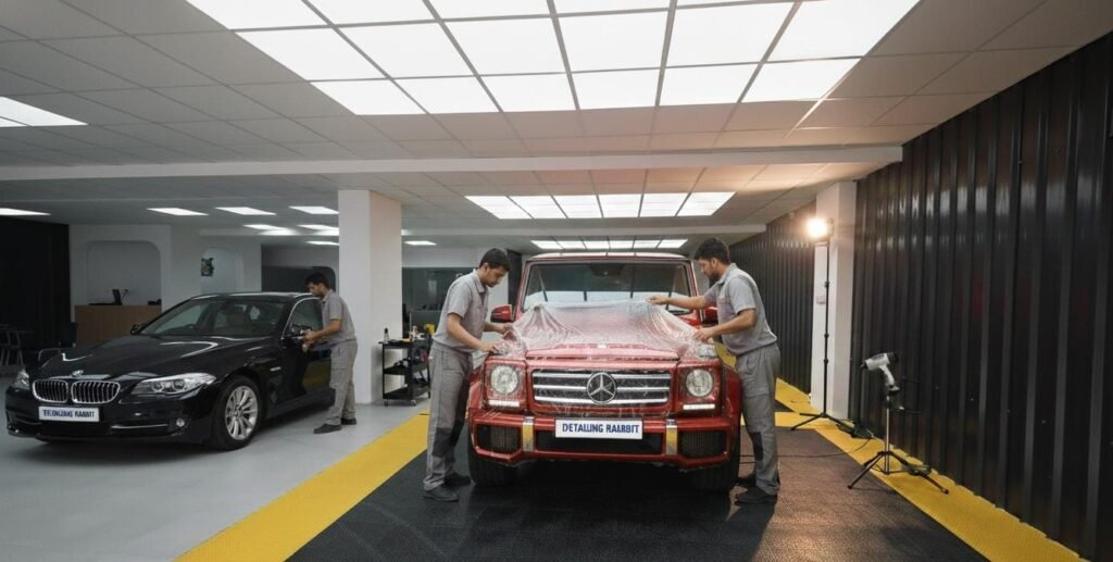car detailing studio in Bangalore